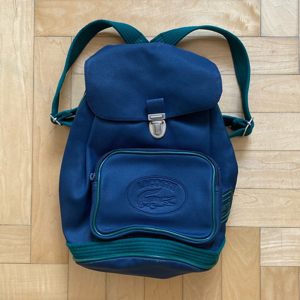 Lacoste Backpack Vintage